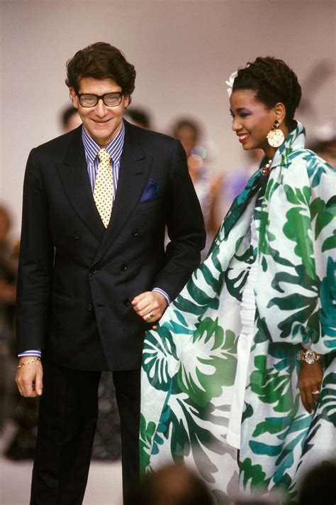 why did yves st laurent change fashion.